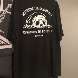 Sketchy Tank T Shirt